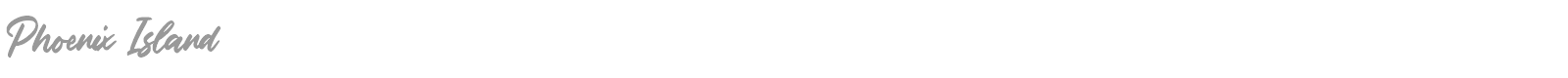 Phoenix Island font preview